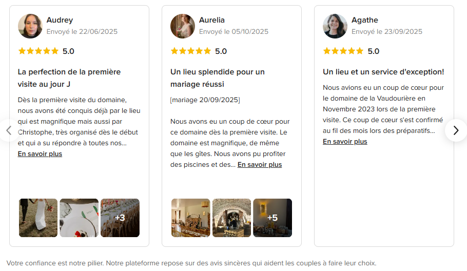 Avis Mariages.net 2025